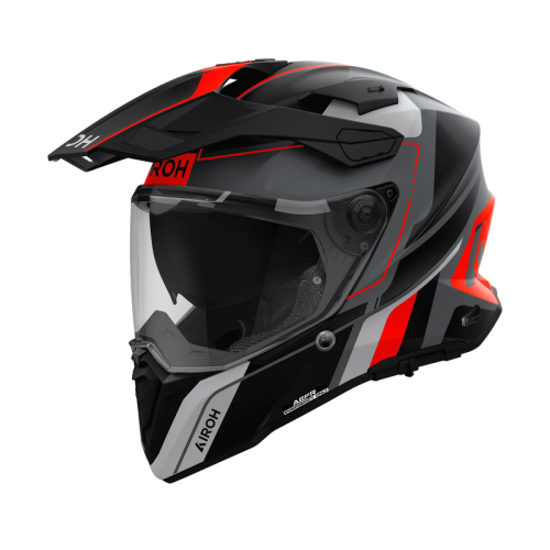 Kask Motocyklowy enduro cross quad AIROH COMMANDER 2 SKIP ORANGE MATT