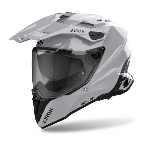 Kask Motocyklowy enduro cross quad AIROH COMMANDER 2 COLOR CEMENT GREY GLOSS