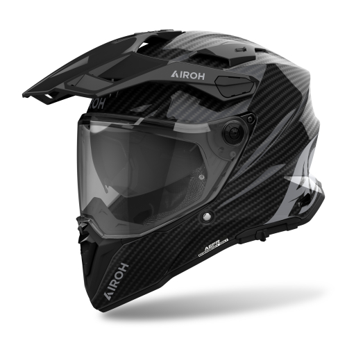 Kask Motocyklowy enduro cross quad AIROH COMMANDER 2 FULL CARBON GLOSS