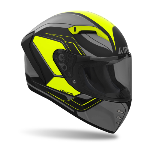 Kask Motocyklowy AIROH CONNOR DUNK YELLOW MATT