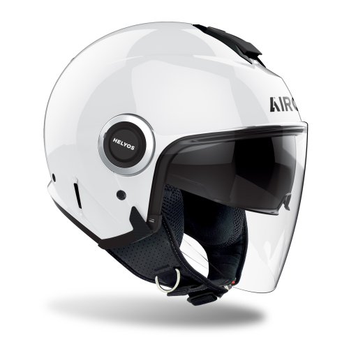 Kask Motocyklowy otwarty AIROH HELYOS COLOR WHITE GLOSS