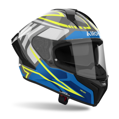 Kask Motocyklowy AIROH MATRYX RIDER BLUE GLOSS