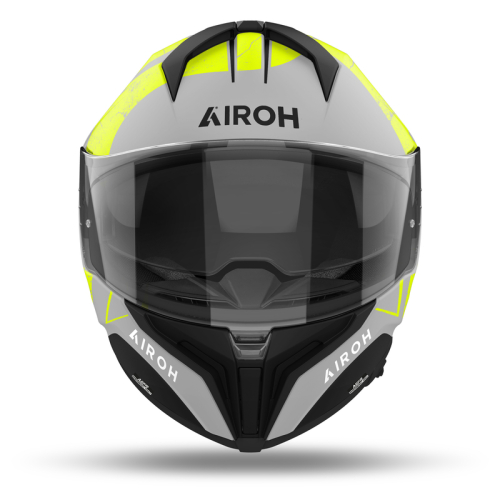 Kask Motocyklowy AIROH MATRYX SCOPE YELLOW MATT