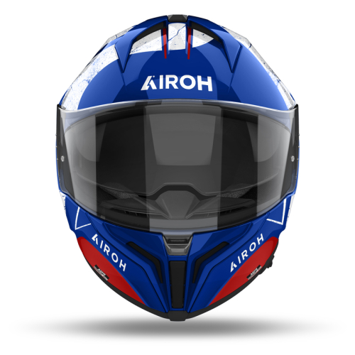 Kask Motocyklowy AIROH MATRYX SCOPE BLUE/RED GLOSS