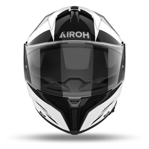 Kask Motocyklowy AIROH MATRYX THRON WHITE GLOSS