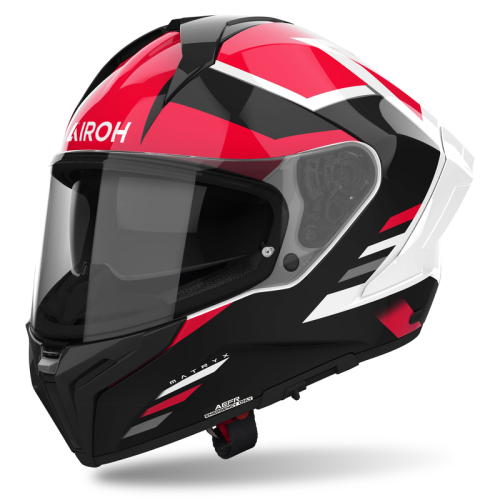 Kask Motocyklowy AIROH MATRYX THRON RED GLOSS