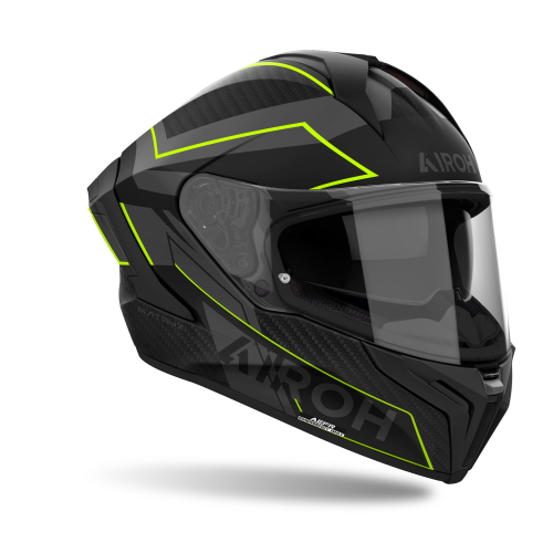 Kask Motocyklowy AIROH MATRYX SENTINEL YELLOW MATT