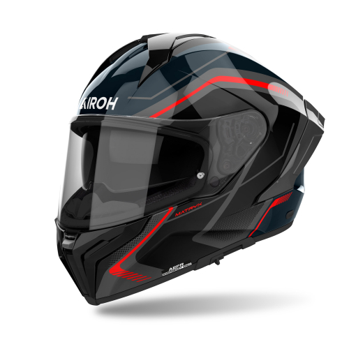 Kask Motocyklowy AIROH MATRYX WIDE RED GLOSS