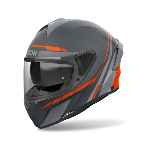 Kask Motocyklowy AIROH SPARK 2 SPINNER ORANGE MATT