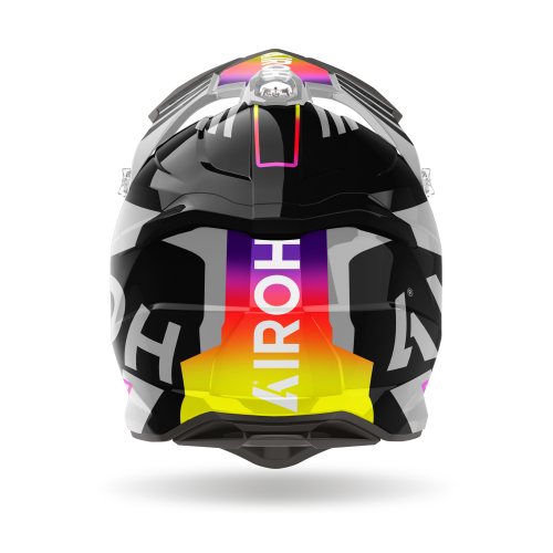 Kask Motocyklowy cross quad AIROH STRYCKER BRAVE GREY GLOSS