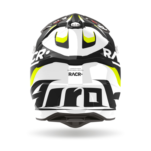 Kask Motocyklowy cross quad AIROH STRYCKER RACR GLOSS