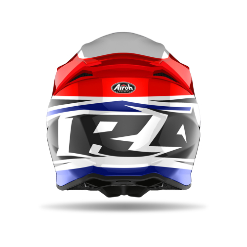 Kask Motocyklowy cross quad AIROH TWIST 2.0 SHAKEN BLUE GLOSS
