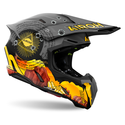 Kask Motocyklowy cross quad AIROH TWIST 3 ADVENTURE MATT