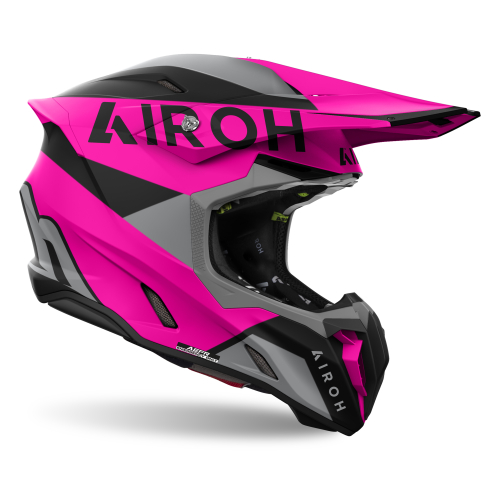 Kask Motocyklowy cross quad AIROH TWIST 3 KING PINK MATT