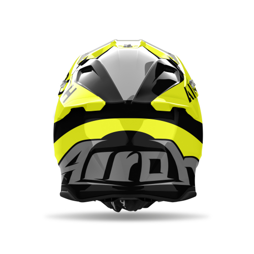 Kask Motocyklowy cross quad AIROH TWIST 3 KING YELLOW GLOSS
