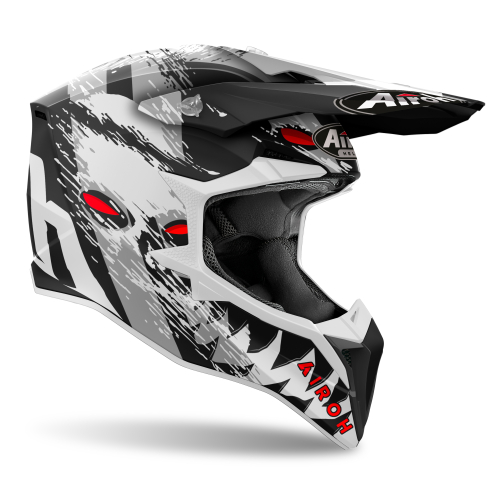 Kask Motocyklowy cross enduro AIROH WRAAAP DEMON MATT