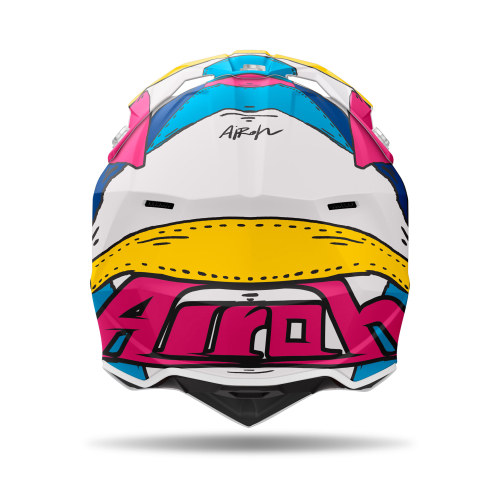 Kask Motocyklowy cross enduro AIROH WRAAAP PAINT MATT