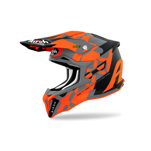 Kask Motocyklowy cross quad AIROH STRYCKER XXX ORANGE MATT