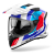 Kask Motocyklowy enduro cross quad AIROH BANDIT HORN WHITE GLOSS