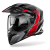 Kask Motocyklowy enduro cross quad AIROH BANDIT SPICY RED GLOSS