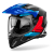 Kask Motocyklowy enduro cross quad AIROH BANDIT TUNE BLUE/RED GLOSS