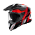 Kask Motocyklowy enduro cross quad AIROH COMMANDER 2 SKIP RED GLOSS