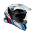 Kask Motocyklowy enduro cross quad AIROH COMMANDER 2 SKIP WHITE GLOSS