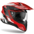 Kask Motocyklowy enduro cross quad AIROH COMMANDER BOOST RED GLOSS