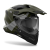Kask Motocyklowy enduro cross quad AIROH COMMANDER 2 REVEAL MILITARY GREEN MATT