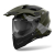Kask Motocyklowy enduro cross quad AIROH COMMANDER 2 REVEAL MILITARY GREEN MATT