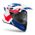 Kask Motocyklowy enduro cross quad AIROH COMMANDER 2 REVEAL BLUE/RED GLOSS