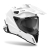 Kask Motocyklowy enduro cross quad AIROH COMMANDER 2 COLOR WHITE GLOSS