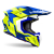 Kask Motocyklowy cross quad AIROH TWIST 3 DIZZY BLUE/YELLOW GLOSS