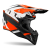 Kask Motocyklowy cross enduro AIROH WRAAAP FEEL ORANGE MATT