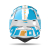 Kask Motocyklowy cross enduro AIROH WRAAAP SIX DAYS ARGENTINA 2023 GLOSS