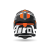 Kask Motocyklowy cross quad AIROH STRYCKER AXE ORANGE MATT