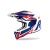 Kask Motocyklowy cross quad AIROH STRYCKER AXE BLUE/RED GLOSS