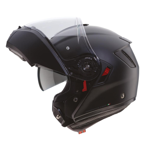 Kask Motocyklowy szczękowy CABERG LEVO X CZARNY MATT