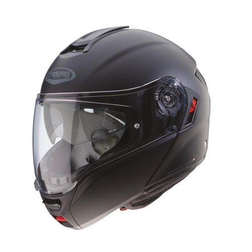 Kask Motocyklowy szczękowy CABERG LEVO X CZARNY MATT