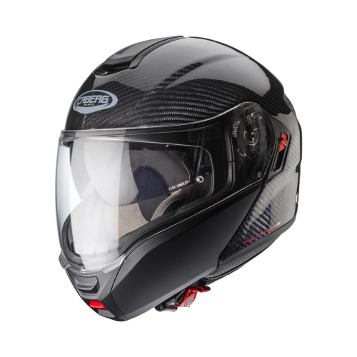Kask Motocyklowy szczękowy CABERG LEVO X KARBONOWY