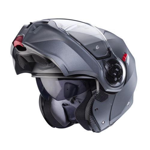 Kask Motocyklowy szczękowy CABERG DUKE EVO SZARY MAT