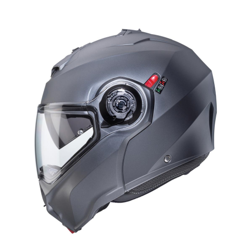 Kask Motocyklowy szczękowy CABERG DUKE EVO SZARY MAT
