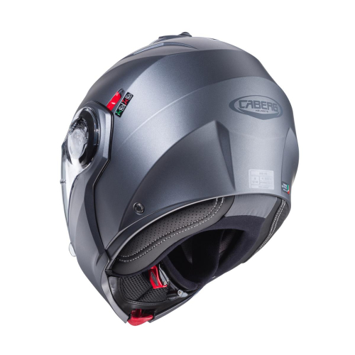 Kask Motocyklowy szczękowy CABERG DUKE EVO SZARY MAT