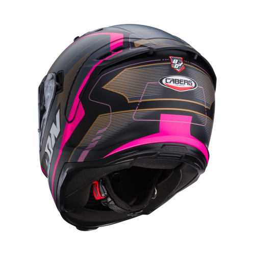 Kask Motocyklowy CABERG AVALON X OPTIC BLACK/GREY/PINK