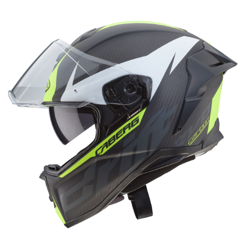 Kask Motocyklowy CABERG DRIFT EVO CARBON MATT ANTHRACITE/YELLOW FLUO
