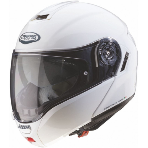 Kask Motocyklowy CABERG LEVO WHITE GLOSS