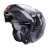 Kask Motocyklowy szczękowy CABERG DUKE EVO MOVE SZARY MAT/CZARNY/CZERWONY