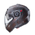 Kask Motocyklowy szczękowy CABERG DUKE EVO RUSTY SZARY/RDZAWY