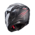Kask Motocyklowy CABERG AVALON X PUNK BLACK/GREY/RED/WHITE