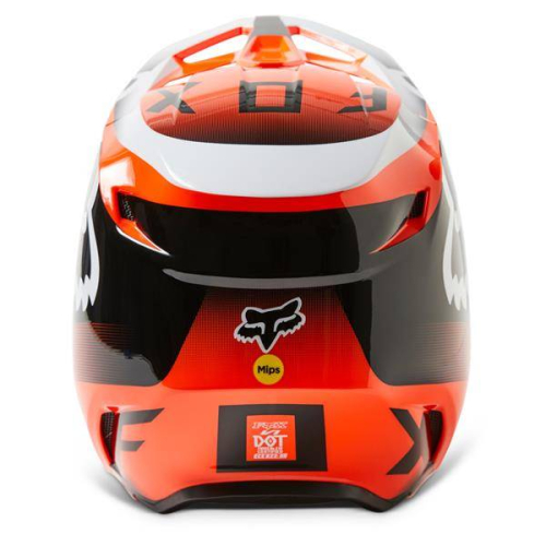 Kask Motocyklowy cross quad FOX V1 LEED FLUO ORANGE